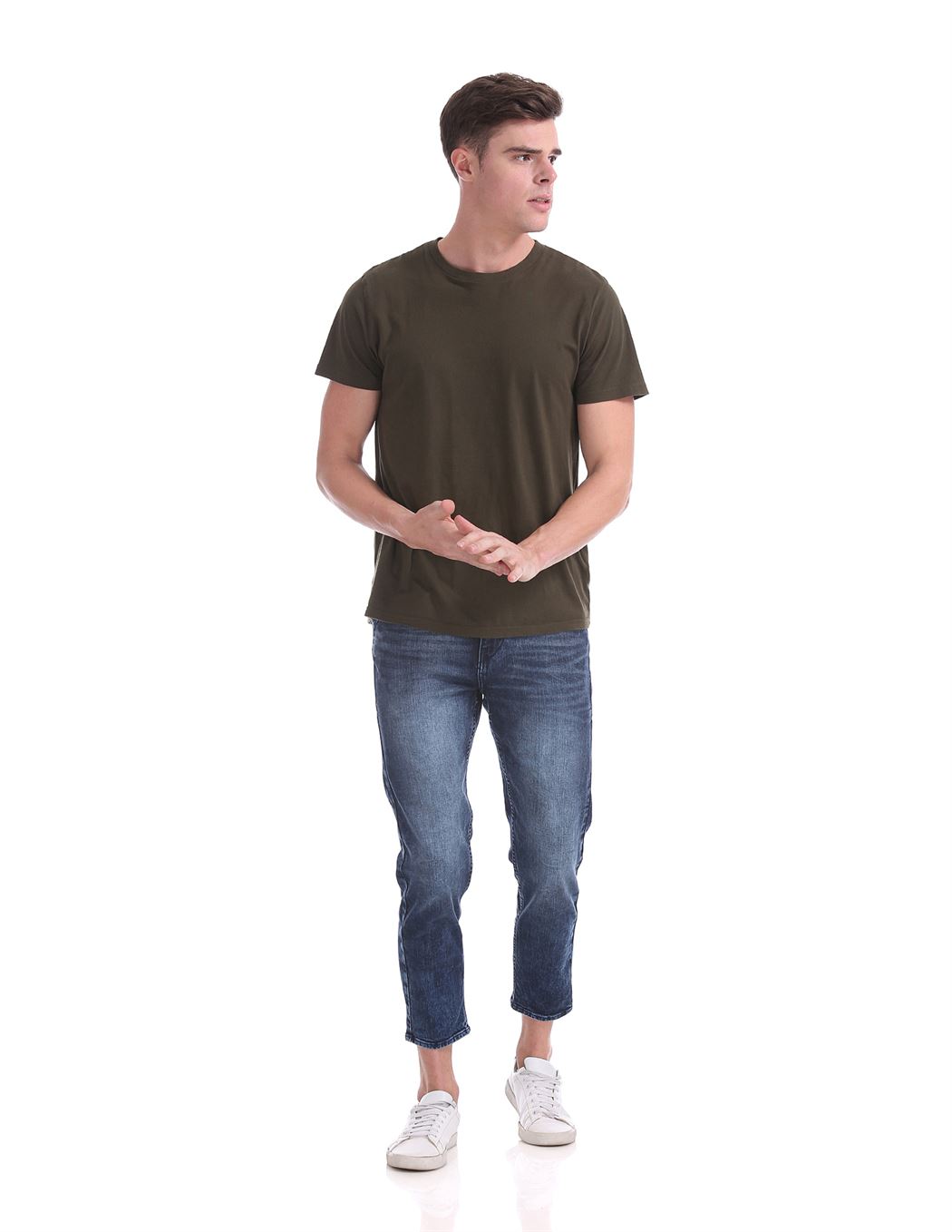 Flying Machine Men Casual Wear Solid Jeans